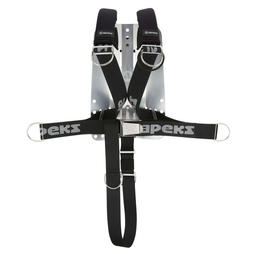 DELUXE WEBBED HARNESS WITH ALUMINIUM PLATE